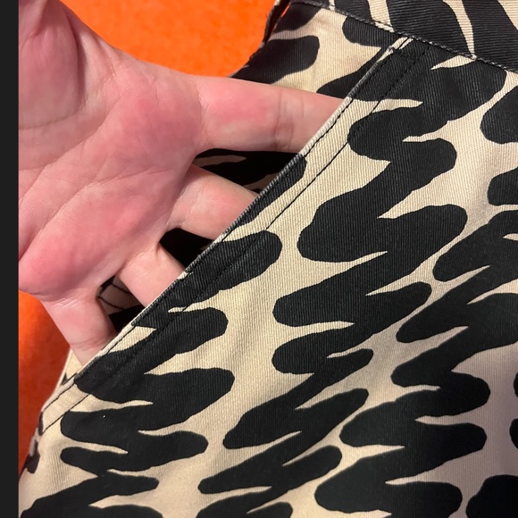 Obey Black and Tan Patterned Cropped Jeans - Picture 8 of 14